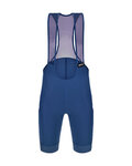 SANTINI pantalones cortos de tirantes - RTR - azul