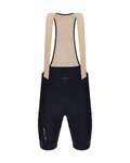 SANTINI pantalones cortos de tirantes - CARGO - negro