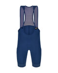 SANTINI pantalones cortos de tirantes - RTR - azul