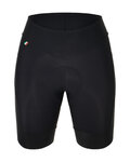 SANTINI pantalones cortos sin tirantes - OMNIA BIO - negro