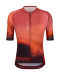 SANTINI jersey de manga corta - LUCE - rojo/marrón