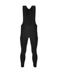 SANTINI pantalones largos con tirantes - RTR - negro