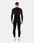 SANTINI pantalones largos con tirantes - RTR - negro