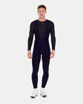 SANTINI pantalones largos con tirantes - RTR - azul