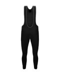SANTINI pantalones largos con tirantes - RTR - negro
