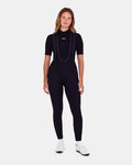 SANTINI pantalones largos con tirantes - RTR - negro