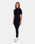 SANTINI pantalones largos con tirantes - RTR - negro