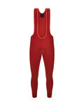 SANTINI pantalones largos con tirantes - RTR - rojo