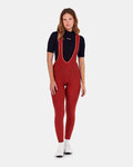 SANTINI pantalones largos con tirantes - RTR - rojo