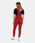 SANTINI pantalones largos con tirantes - RTR - rojo