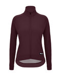 SANTINI maillot de invierno de manga larga - RTR - granate