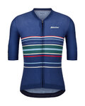 SANTINI jersey de manga corta - BENGAL EVO - azul
