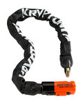 KRYPTONITE candado de bicicleta - EVOLUTION 1090 MINI INTEGRATED - blanco/naranja/negro