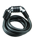 KRYPTONITE candado de bicicleta - KRYPTOFLEX 1218 - gris