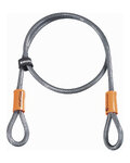 KRYPTONITE accesorios - KRYPTOFLEX 410 LOOPED - plateado