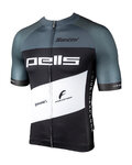 SANTINI jersey de manga corta - TONO PELLS - negro/gris
