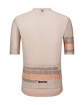 SANTINI jersey de manga corta - IDEA - beige