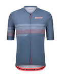 SANTINI jersey de manga corta - IDEA - gris
