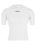 SANTINI Camiseta de manga corta - DELTA - blanco