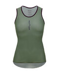 SANTINI camiseta sin mangas - LIEVE - verde