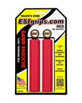 ESIGRIPS empuñaduras - ESI RACER'S - rojo