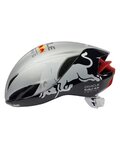 HJC casco - FURION 3.0 ORACLE RED BULL RACING - plateado/rojo
