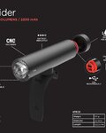 KNOG luz - PWR RIDER - negro
