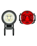 KNOG juego de luces - PLUG TWINPACK - negro