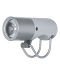 KNOG luz delantera - PLUGGER - plateado