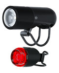 KNOG juego de luces - PLUGGER TWINPACK - negro