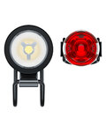 KNOG juego de luces - PLUGGER TWINPACK - negro