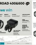 KNOG luz delantera - BLINDER ROAD - negro