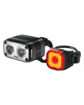 KNOG juego de luces - BLINDER ROAD 600 & MINI REAR - negro