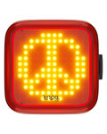 KNOG luz trasera - BLINDER - negro/rojo