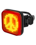 KNOG luz trasera - BLINDER - negro/rojo