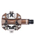 LOOK pedales - X-TRACK GRAVEL - marrón