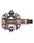 LOOK pedales - X-TRACK GRAVEL - marrón