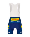 SANTINI pantalones cortos de tirantes - LIDL TREK - azul