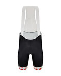 SANTINI pantalones cortos de tirantes - TDF BEST CLIMBER - negro