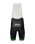 SANTINI pantalones cortos de tirantes - TDF BEST SPRINTER - negro