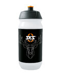 SKS botella de agua - DEER`S HEAD - blanco/negro