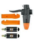 SKS accesorios para bomba - TUBELESS HEAD SET - negro/naranja