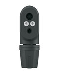 SKS bomba - MULTIVALVE EASY HEAD - negro/naranja