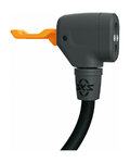 SKS bomba - MULTIVALVE EASY HEAD - negro/naranja