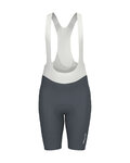 SANTINI pantalones cortos de tirantes - AERO RACE - gris