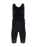 SANTINI pantalones cortos de tirantes - ADAPT SHELL - negro