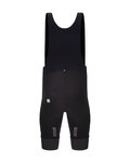 SANTINI pantalones cortos de tirantes - ADAPT SHELL - negro