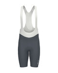 SANTINI pantalones cortos de tirantes - AERO RACE - gris