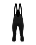 SANTINI Pantalón 3/4 con tirantes - KICK OFF - negro