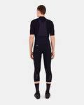 SANTINI Pantalón 3/4 con tirantes - CARGO 2 - negro